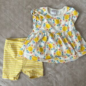 ☀️ Hanna Andersson - 2T toddler sunshine set
